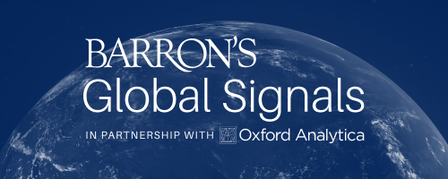 Barron’s Analysis. Oxford Analytica’s Intelligence. image